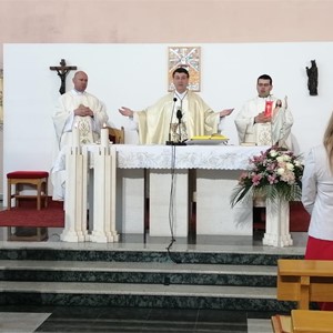 Euharistijsko slavlje III. vazmene nedjelje u Župnoj crkvi Tijela Kristova u Zagrebu predslavio pomoćni biskup zagrebački Ivan Šaško